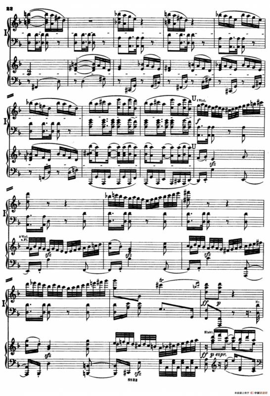 d小调第九交响曲 Op.125（双钢琴P13——22）