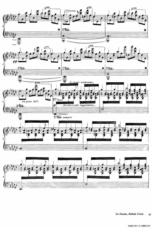 La Savane Op.3（热带草原）