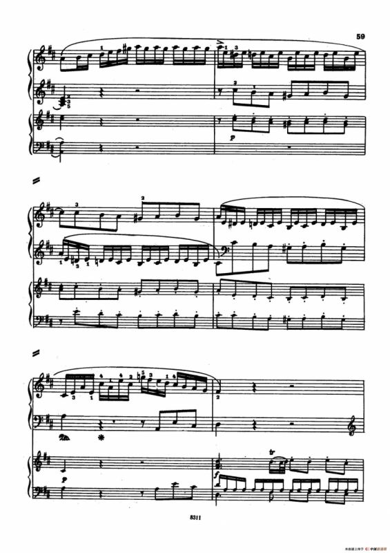 Concerto no 5 K 175 - 2 Piano（Ⅰ）