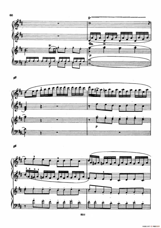 Concerto no 5 K 175 - 2 Piano（Ⅰ）