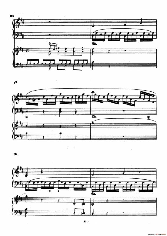 Concerto no 5 K 175 - 2 Piano（Ⅰ）