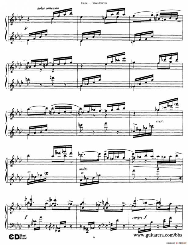 Pieces Breves Op.84（Ⅱ）
