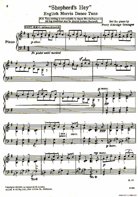 Shepherd’s Hey（牧羊人的呼唤）