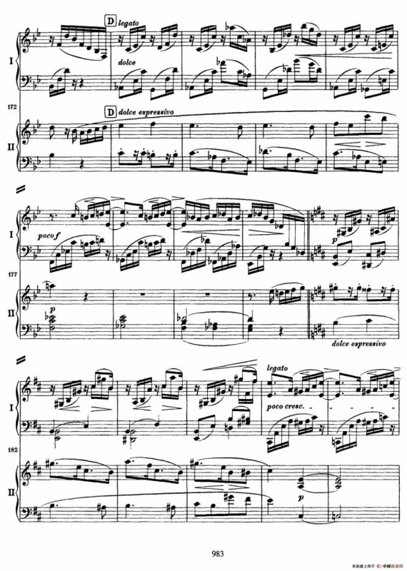 降B大调第二钢琴协奏曲（P81——90）