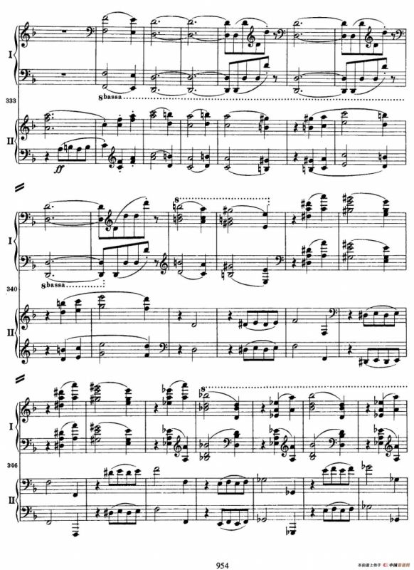 降B大调第二钢琴协奏曲（P51——60）