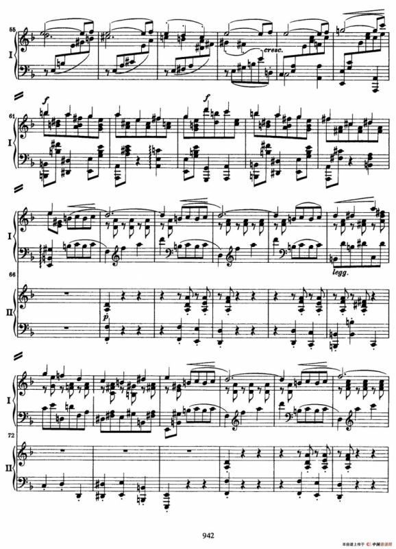 降B大调第二钢琴协奏曲 （P41——50）