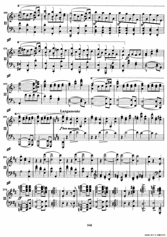 降B大调第二钢琴协奏曲 （P41——50）