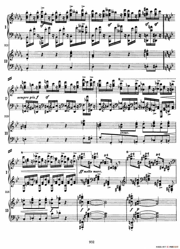 降B大调第二钢琴协奏曲 （P31——40）