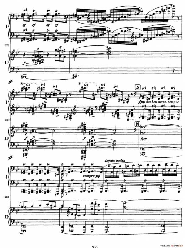 降B大调第二钢琴协奏曲 （P31——40）