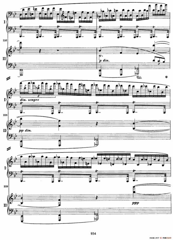 降B大调第二钢琴协奏曲 （P31——40）