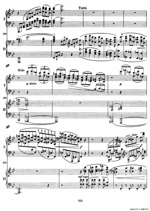 降B大调第二钢琴协奏曲 （P21——30）