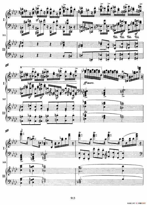 降B大调第二钢琴协奏曲 （P11——20）