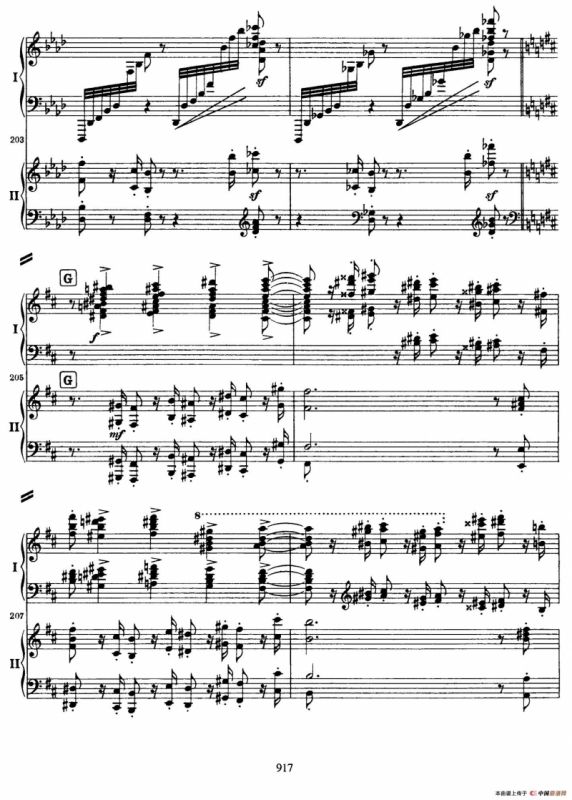降B大调第二钢琴协奏曲 （P11——20）