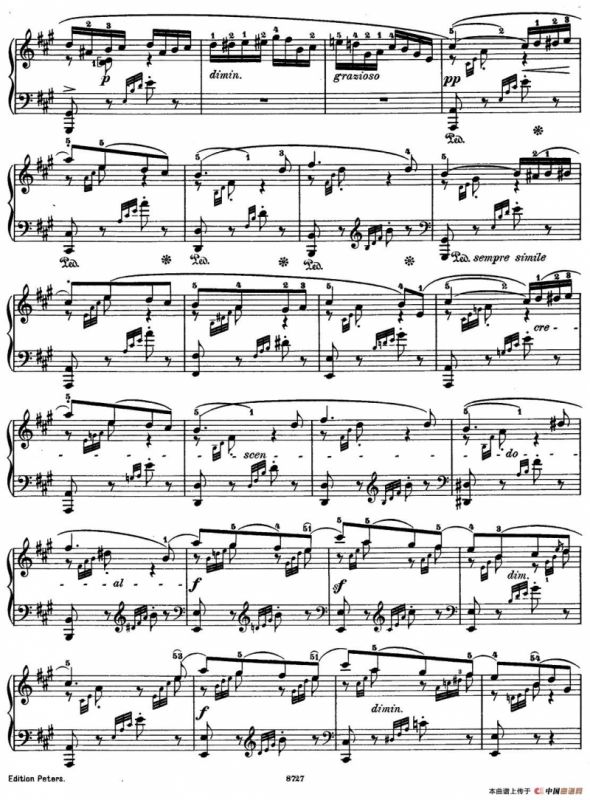 51首无词歌第30首（Op.62 No.6）