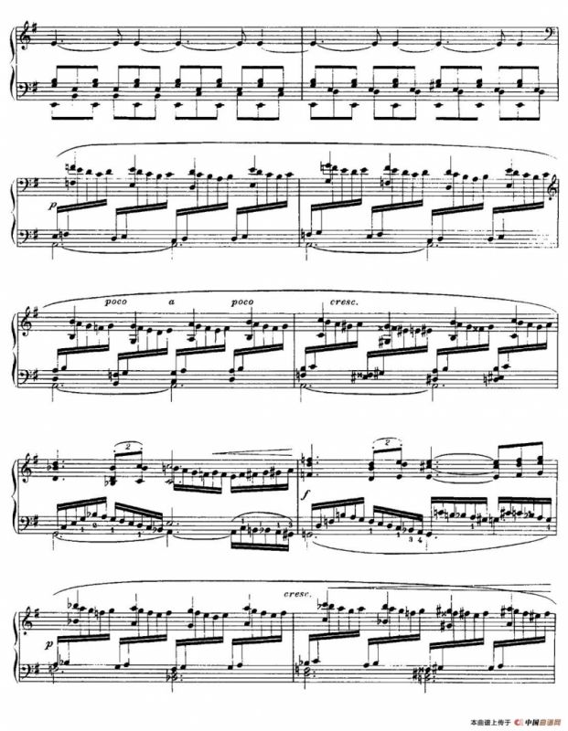 13 Nocturnes, Nocturne No. 12 in E minor （Op.107）