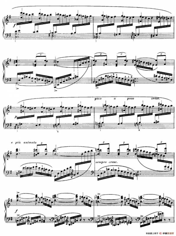 13 Nocturnes, Nocturne No. 12 in E minor （Op.107）