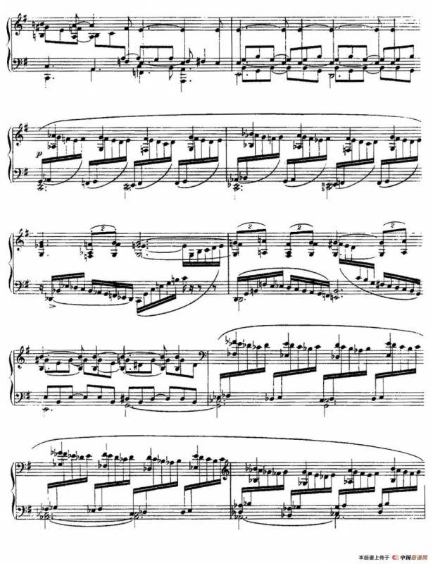 13 Nocturnes, Nocturne No. 12 in E minor （Op.107）