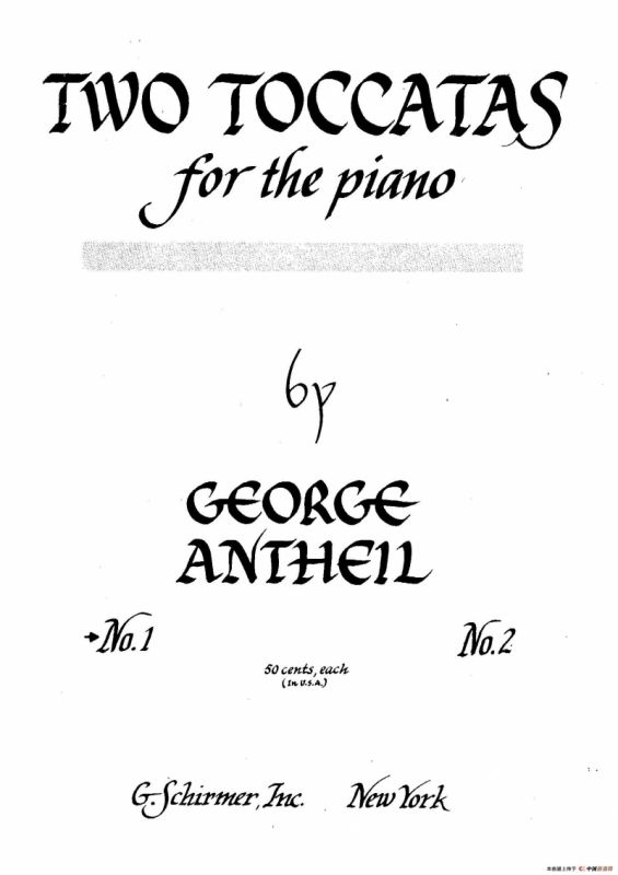 2 Toccatas（2首托卡塔）（No.2）