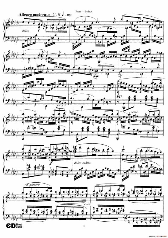 Ballade Op.19（叙事曲）
