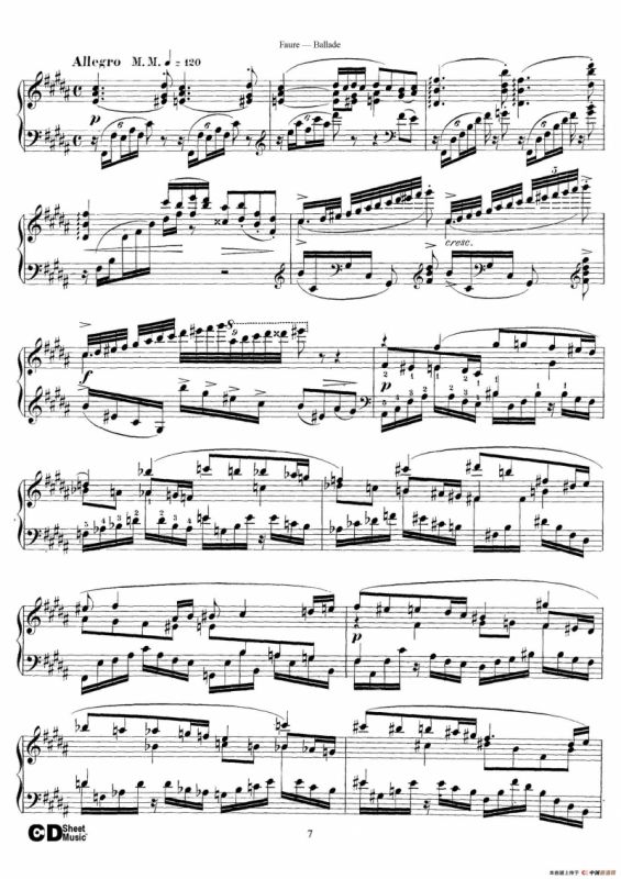 Ballade Op.19（叙事曲）