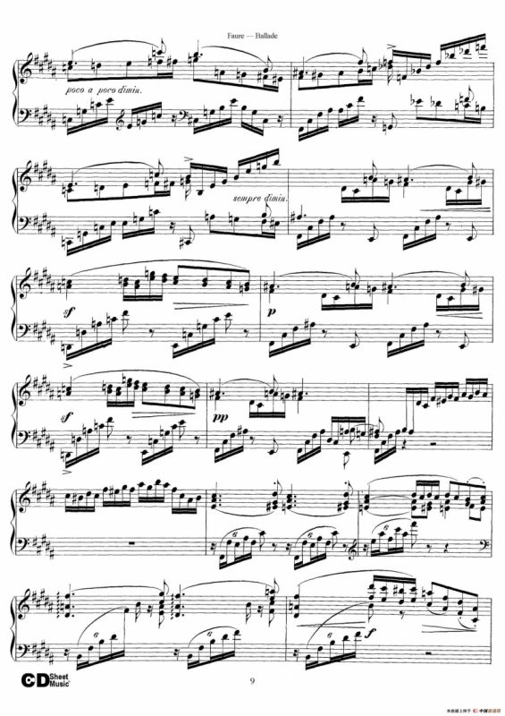 Ballade Op.19（叙事曲）