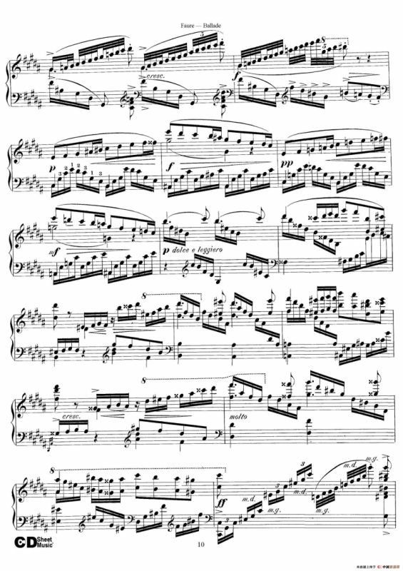 Ballade Op.19（叙事曲）