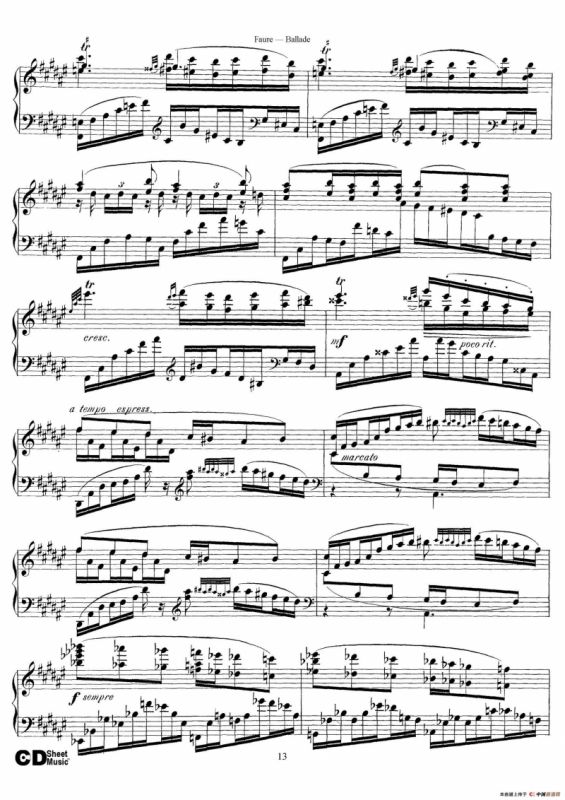 Ballade Op.19（叙事曲）