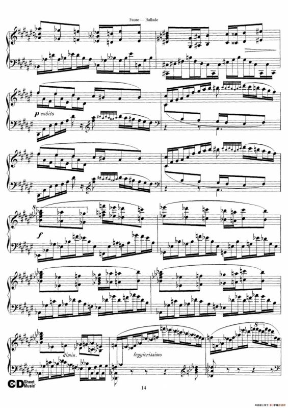 Ballade Op.19（叙事曲）