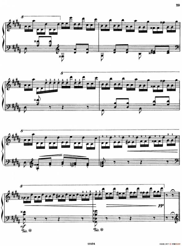 Paganini Etudes No.3 in G# （6首帕格尼尼大练习曲之Ⅲ）