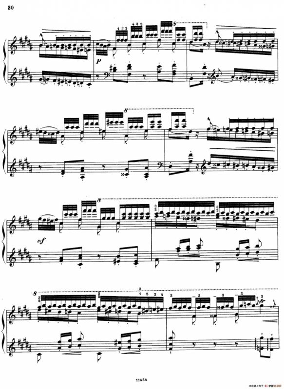 Paganini Etudes No.3 in G# （6首帕格尼尼大练习曲之Ⅲ）