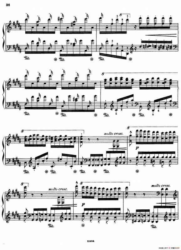 Paganini Etudes No.3 in G# （6首帕格尼尼大练习曲之Ⅲ）