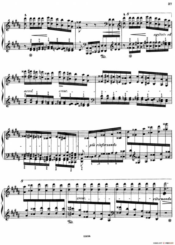 Paganini Etudes No.3 in G# （6首帕格尼尼大练习曲之Ⅲ）
