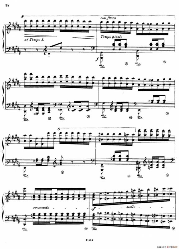 Paganini Etudes No.3 in G# （6首帕格尼尼大练习曲之Ⅲ）