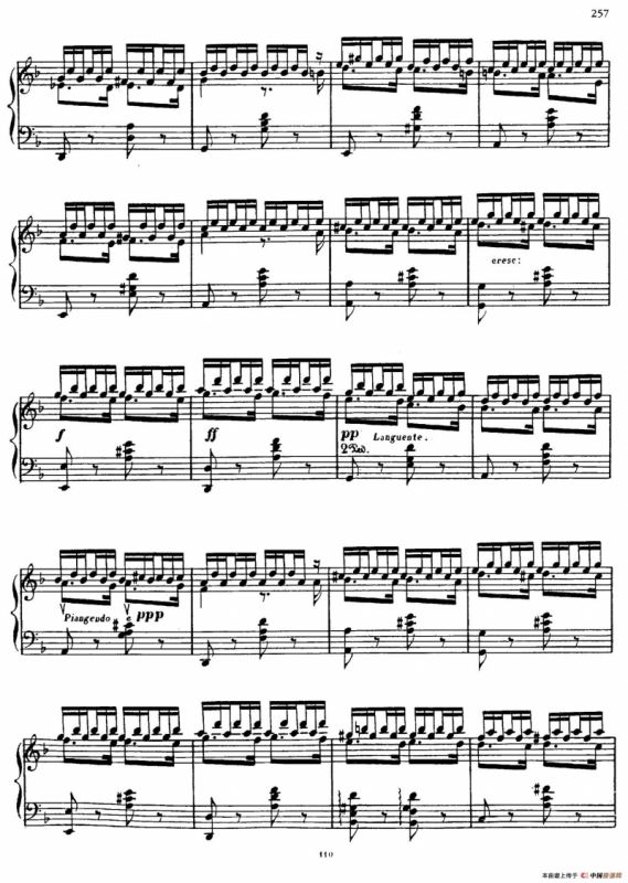 Etude in F Major Madeleine（F大调练习曲）