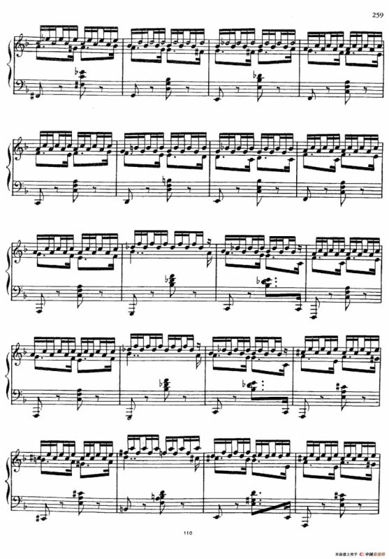 Etude in F Major Madeleine（F大调练习曲）