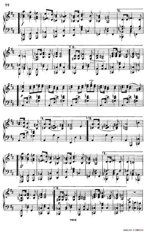 舞会 Le Bal Op.14（No.8）