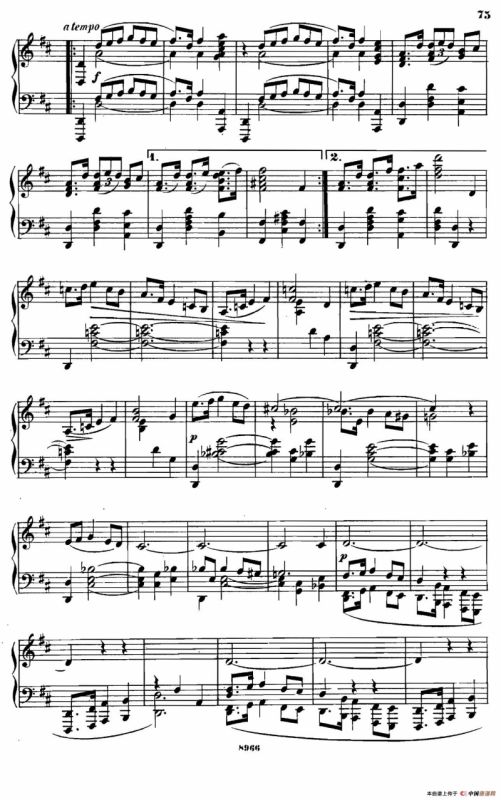 舞会 Le Bal Op.14（No.8）