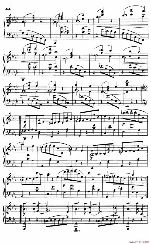 舞会 Le Bal Op.14（No.4）