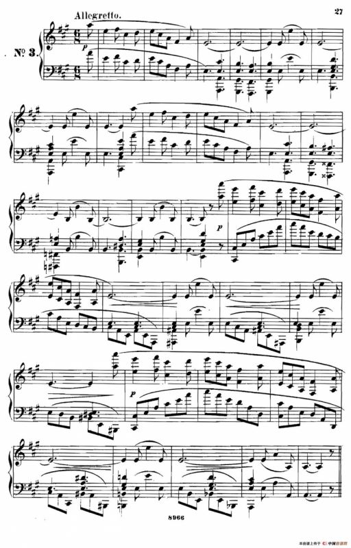 舞会 Le Bal Op.14（No.3）