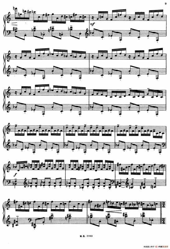 第三钢琴小奏鸣曲（Ⅲ）