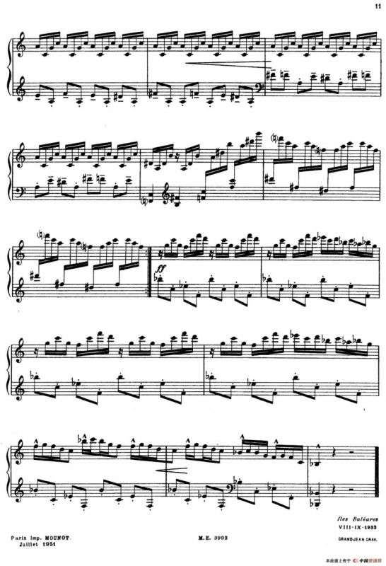 第三钢琴小奏鸣曲（Ⅲ）