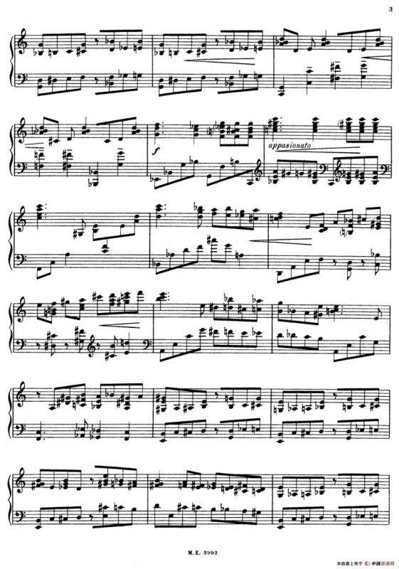 第三钢琴小奏鸣曲（Ⅰ）