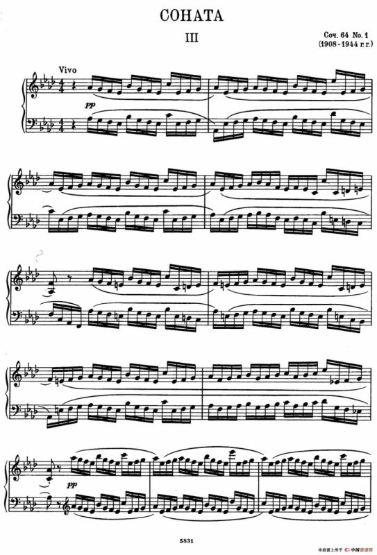 COHATA Op.64-1（Ⅲ）