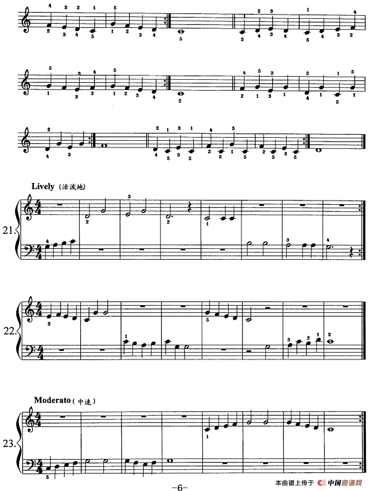 钢琴综合教程：第一课 弹奏入门