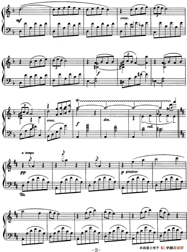 现代钢琴曲：30、安达鲁扎小夜曲