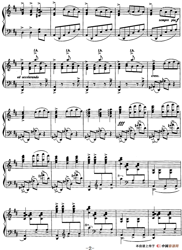 现代钢琴曲：29、阿拉贡狂想曲