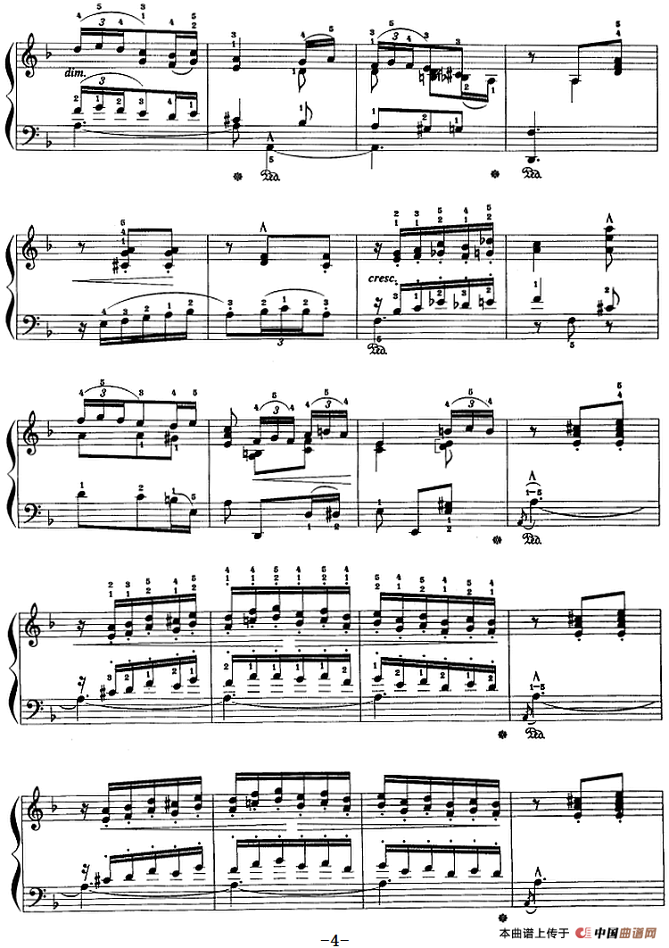 现代钢琴曲：28、东方