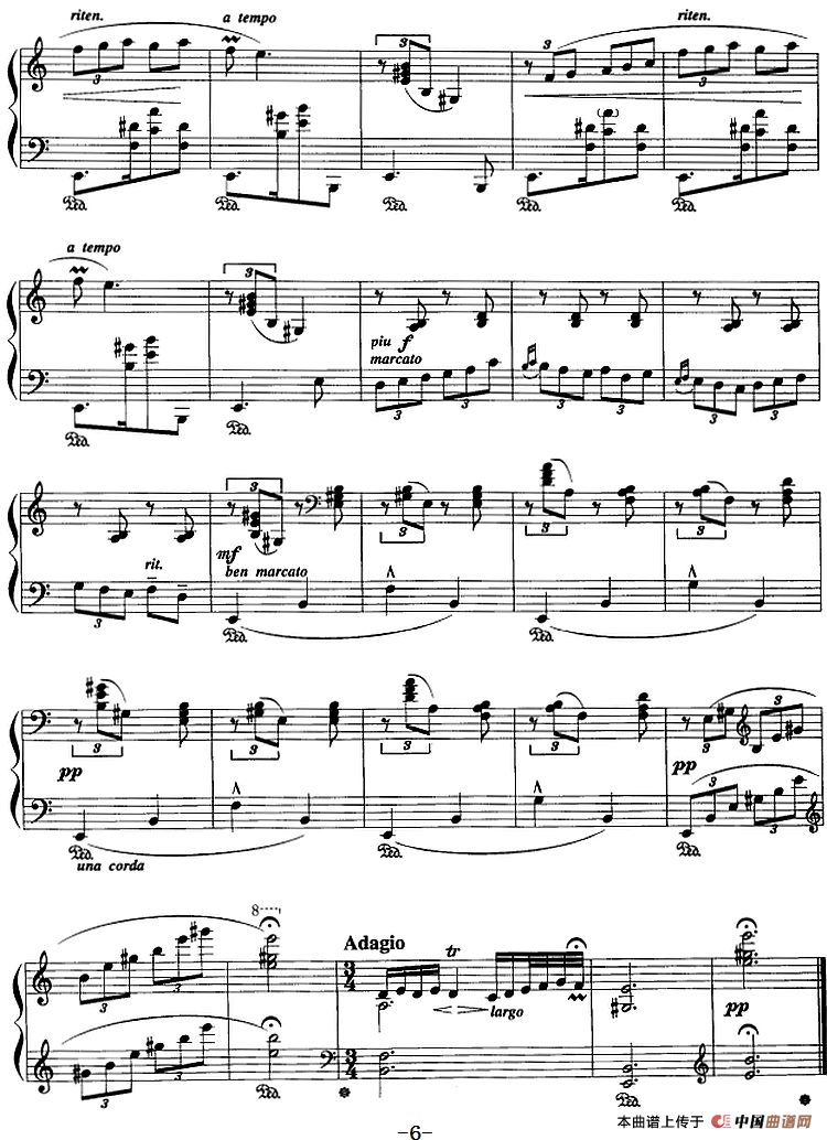 现代钢琴曲：27、探戈舞曲（Op.164，No.2）