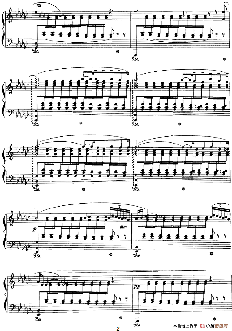 现代钢琴曲：21、夜曲