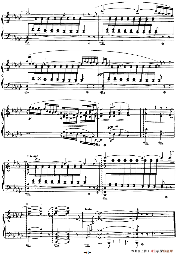 现代钢琴曲：21、夜曲